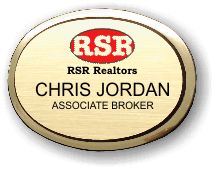 (image for) RSR Realtors Executive Oval Gold Badge